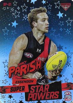 2022 AFL TeamCoach - Star Powers Silver #SP-21 Darcy Parish Front